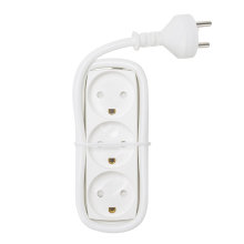 3 stikdåse med jord hvid - Elworks